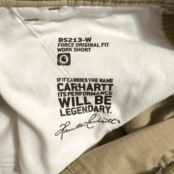 Carhartt women's work shorts - Picture 6 of 8